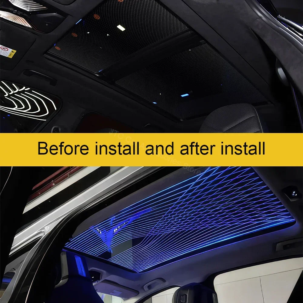 Panoramic Sky Ambient Light For BMW 3 5 7 series X1 X3 X4 X5 X6 X7 G60 G70,  For BMW Roof Window Ambient Lights！