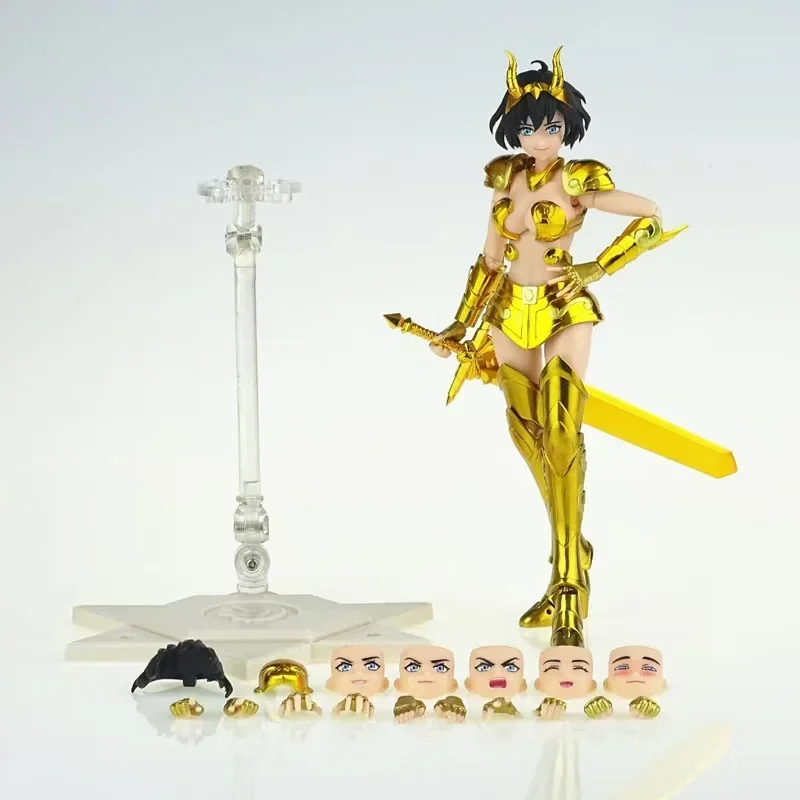 

Отличные игрушки/GT Saint Seiya Myth Cloth EX Capricorn Andrea Holy Contract Женский Зодиак Рыцари из экшн-фигурки Модель в наличии