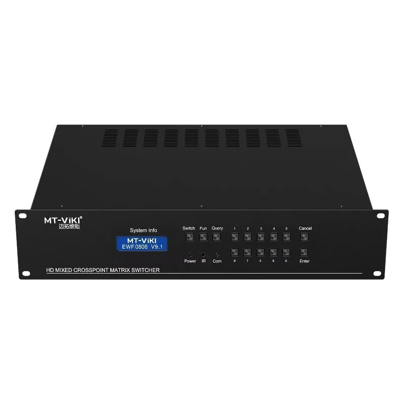 Módulo de Conmutador de Matriz Híbrida 4K 60hz, 8x8 Entradas y 8 Salidas, Disponible para 4x4, 8x8, 8x16, 16x16, 32x32, 36x36, 72x72