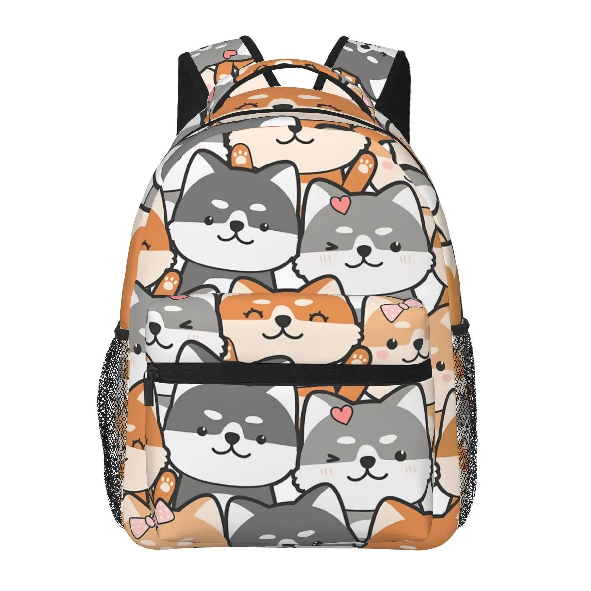 

Large Capacity Shiba Inu Travel Backpacks New Pattern Bag for Teenager