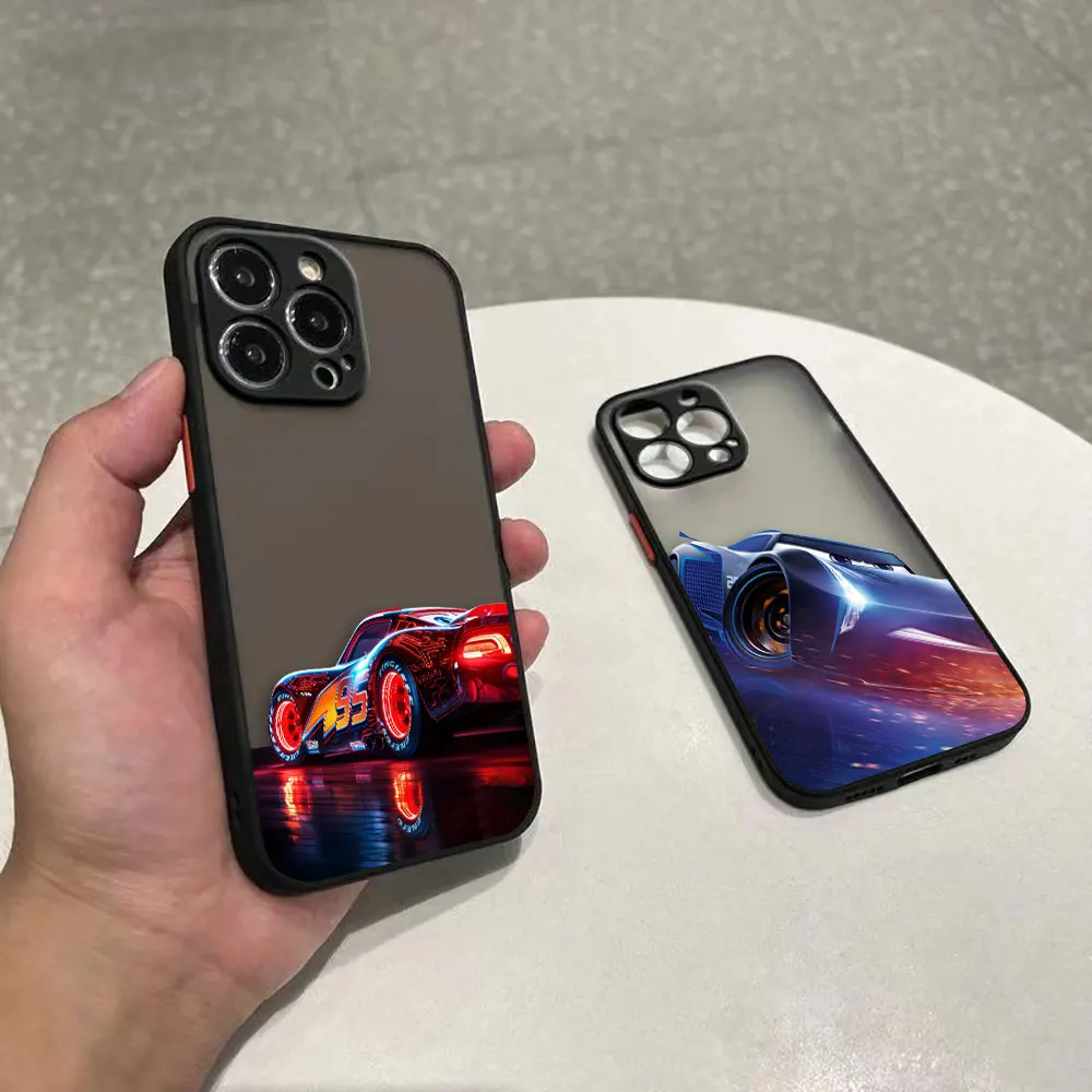 

Disney Lightning McQueen Cars Cover Matte Case For OPPO RENO 2F 2Z 3 4 4F 5 5F 6 7 7Z 8 8T Find X5 LITE RPO Frpsted Case Funda