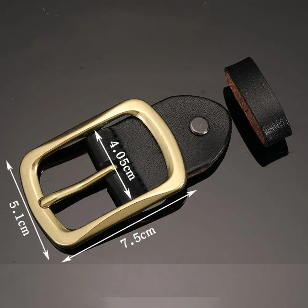 New Adjustable Belt Replacement Buckle DIY Handmade Alloy Belt Buckle Automatic Buckle