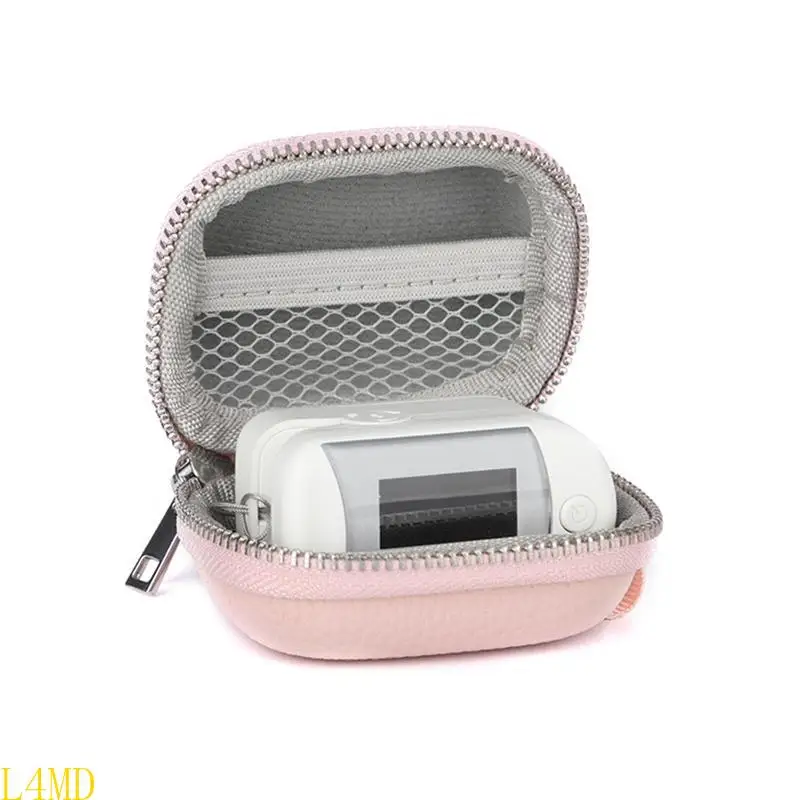 Portable Fingertip Oximeter Case Zipper Storage Box EVA-Hard Shell-Carrying Bag Protective Bag Box Cover