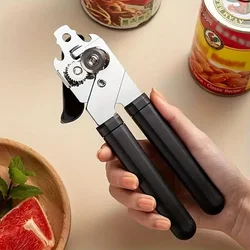 1 piece, powerful multi-purpose manual can and bottle opener stainless steel can opener ideal for home kitchen and restaurant us