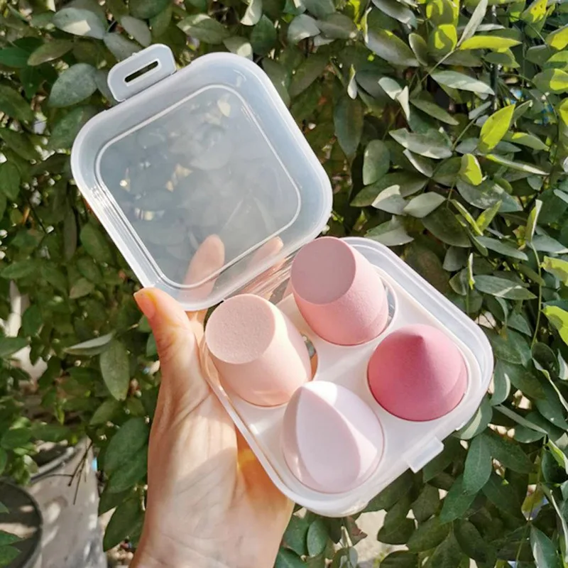 مجموعة خلاطات التجميل الرطبة والجافة لا تأكل مسحوق اللون قطرات الماء خلاط التجميل الإسفنج نفخة أداة ماكياج