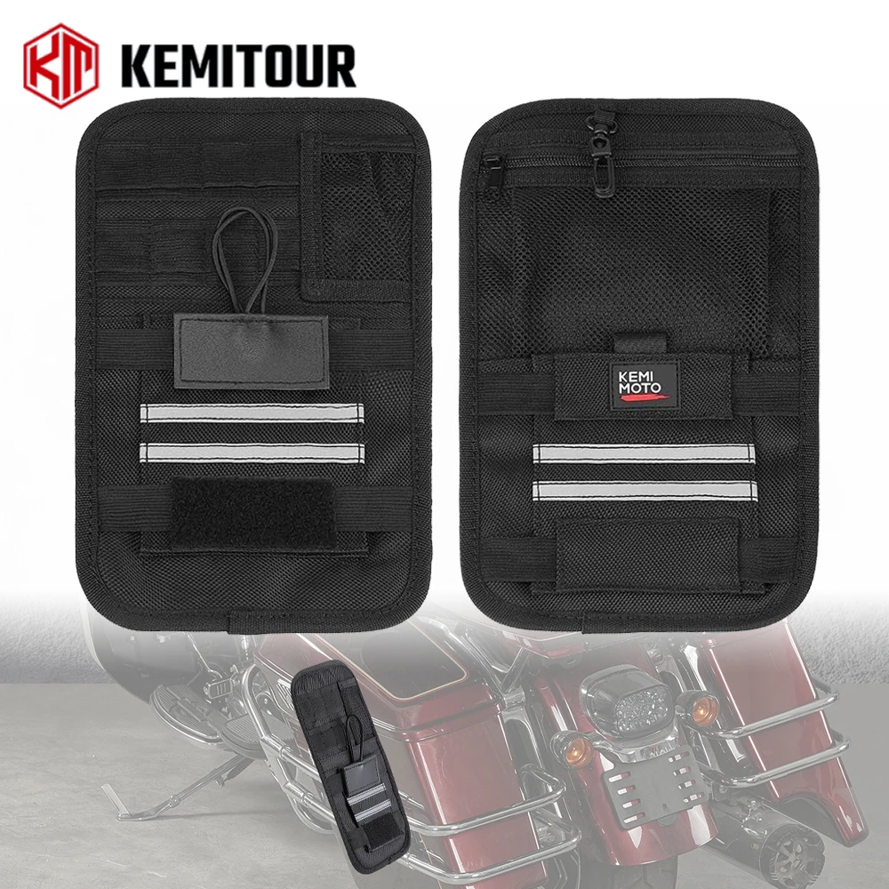 Saddlebag Organizer Motorcycle Saddle Bag Organizers Side liners for Touring Street Glide Road King Road Glide Electra Glide Bag