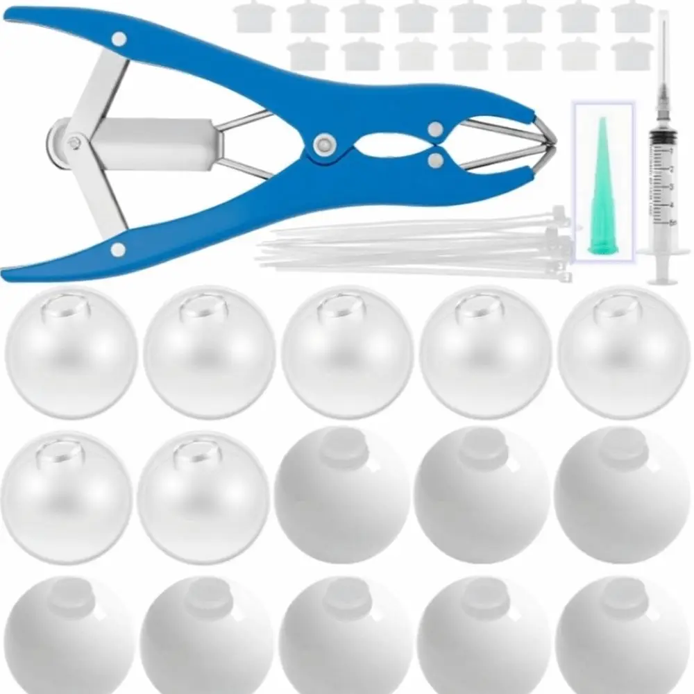 1 Set Tear Resistant DIY Craft Supplies Clear Refillable Handmade Craft Empty Ball Skin Refillable Stretchy Fidget Ball