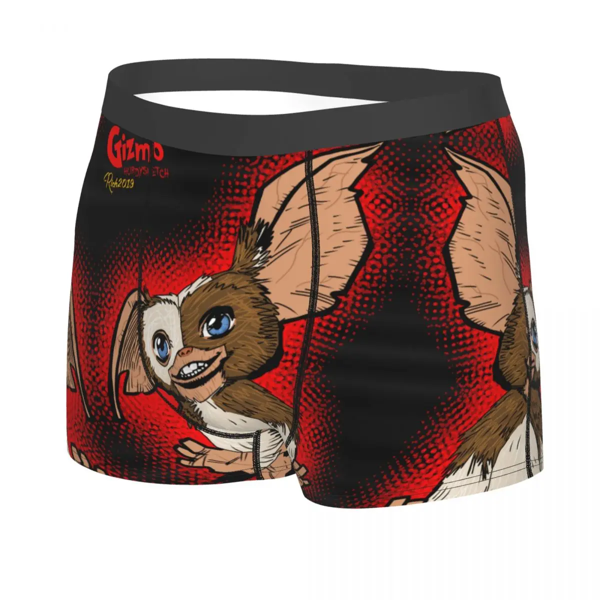 Gremlins Gizmo Mogwai Men's Boxer Briefs Highly Breathable Underpants High Quality 3D Print Shorts Gift Idea