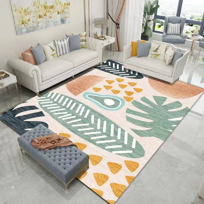 

Colorful Geometric Carpets for Home,Soft Floor Mat,Non-slip Doormats,Large Play Area Rugs for Living Room,Bedroom Decor,Bathroom