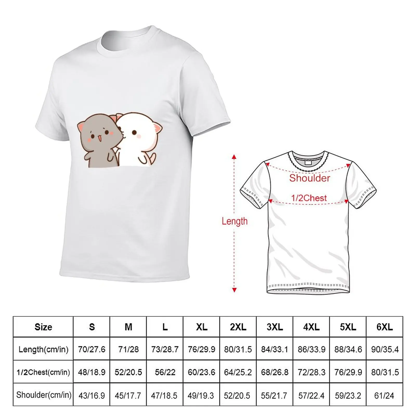 Peach And Goma Plush T-Shirt Festival Party Tee Top
