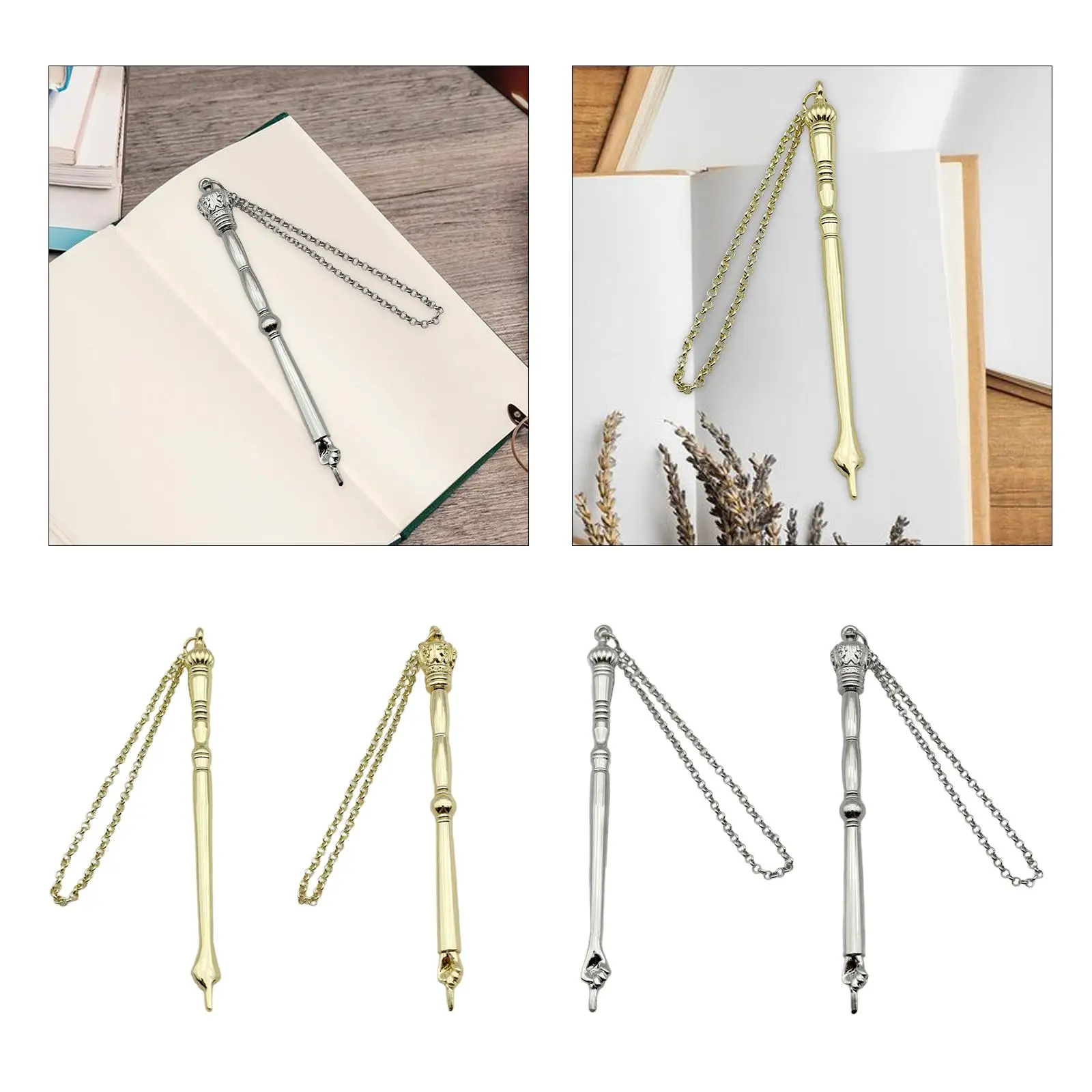 Bible Pointer Connected Chain Decorated Elegant Works of Art Jewish Gifts Torah Pointer for Bar Mitzvah Wedding Bat Mitzvah