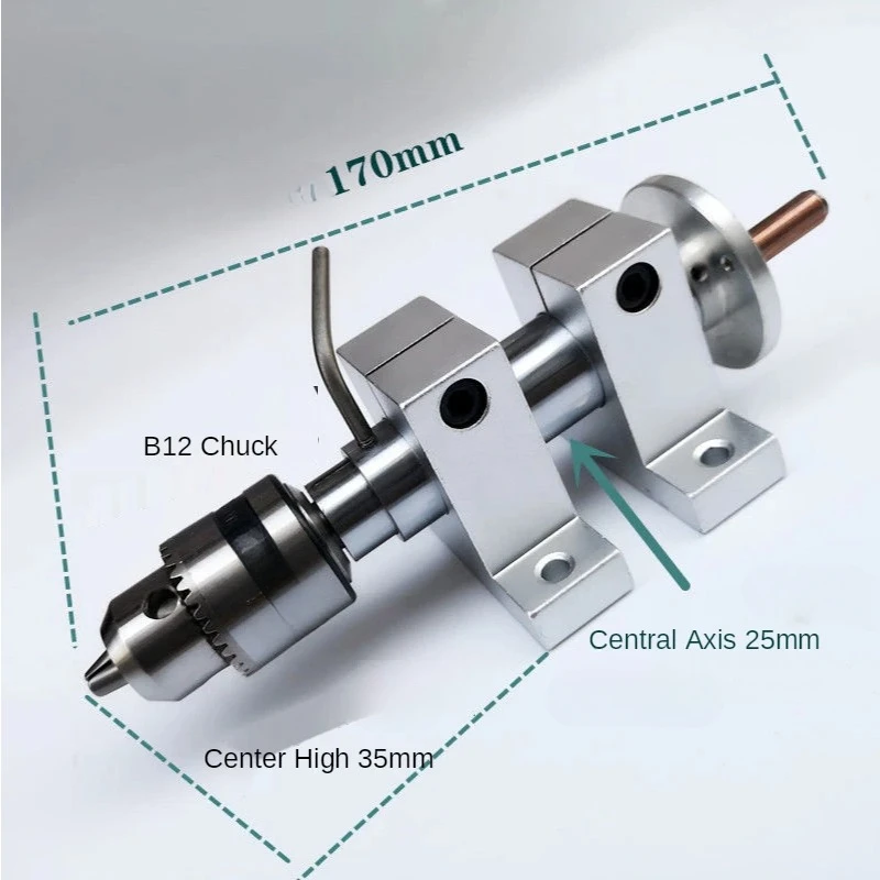 Multifunction Drilling Tailstock Live Center With Claw For Mini Lathe Machine Revolving Centre DIY Accessories Woodworking