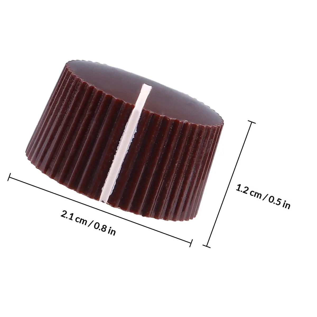 6pcs Plastic Guitar Knobs for Electric Guitar – Tone & Volume Control Knobs, Stocking Stuffer