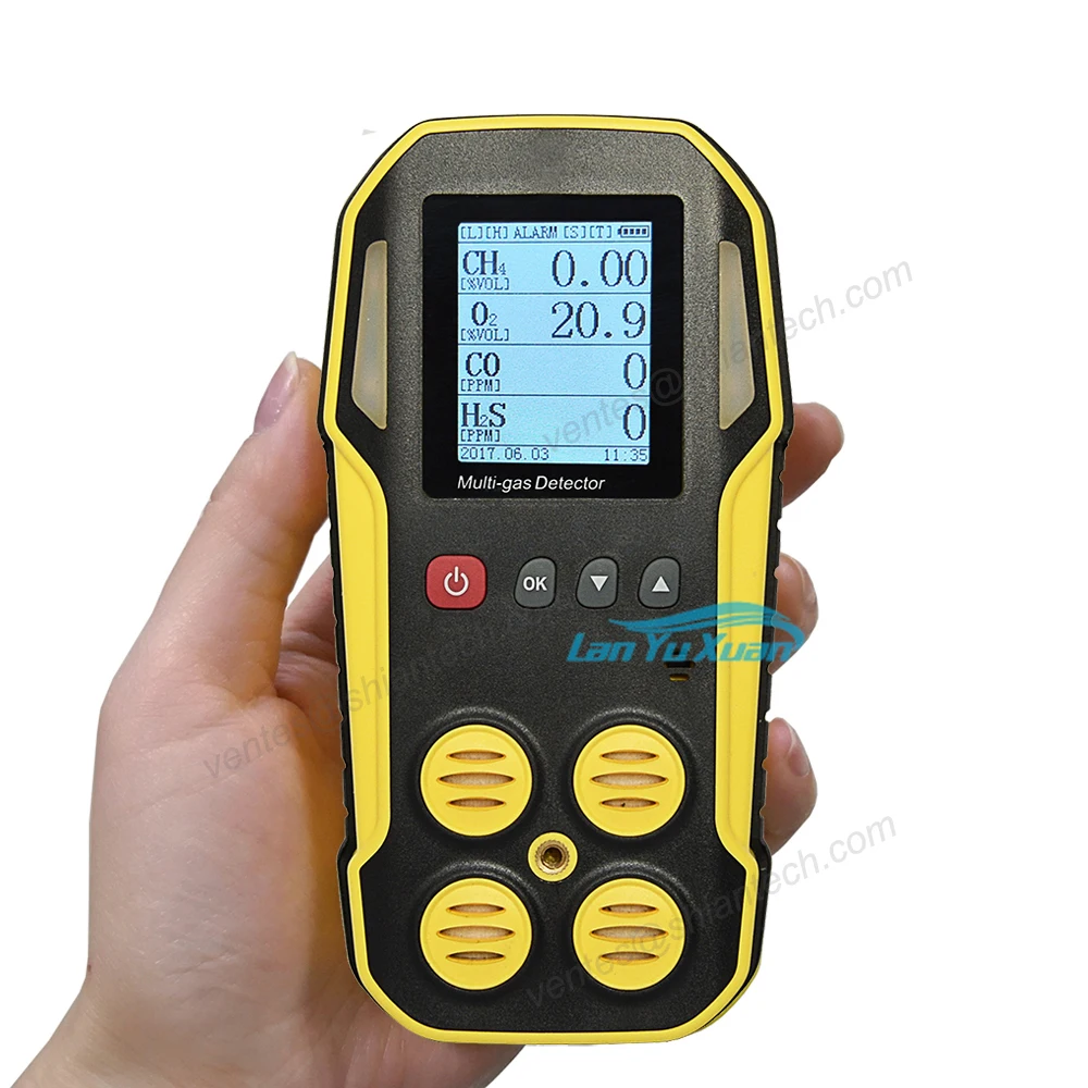 SA500 Gas Safety Detection Portable Multi 4  Detector Calibrated