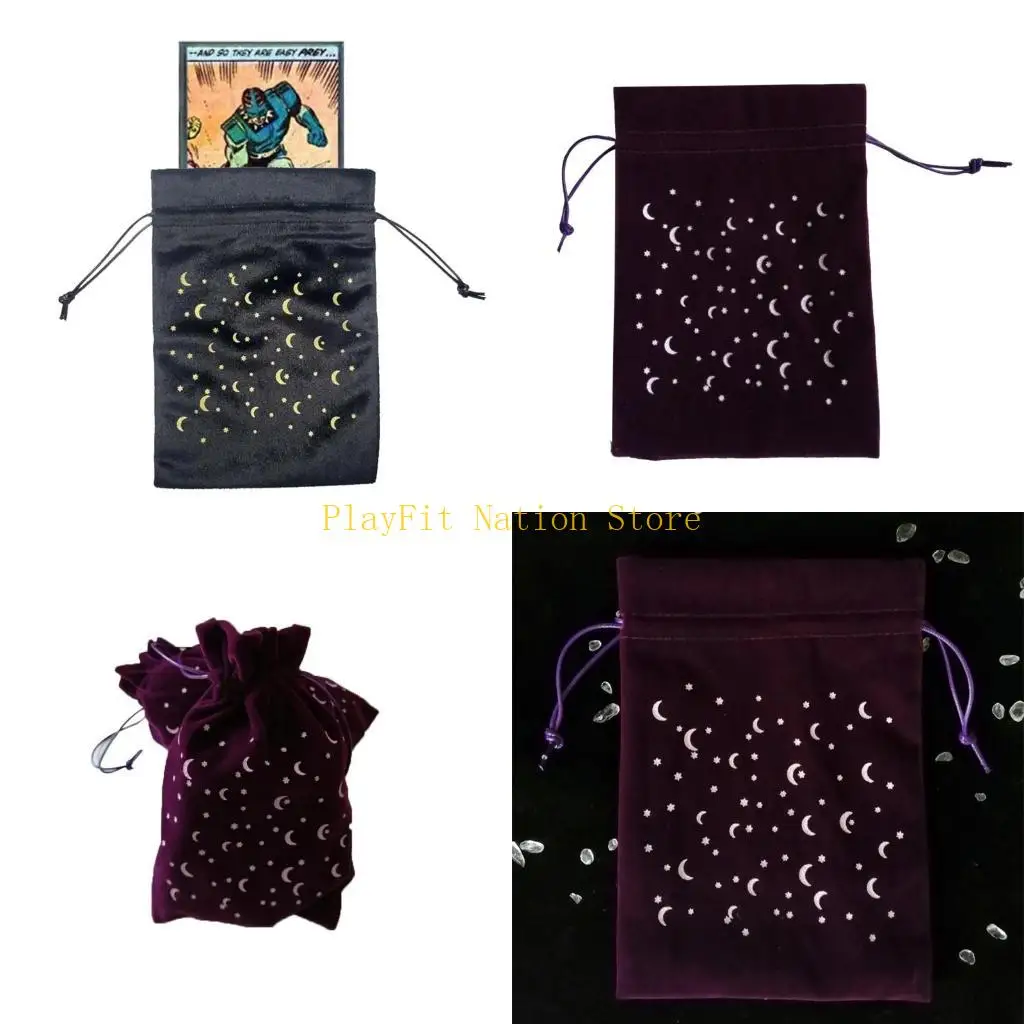 

242F Гадание на доске Таро, принадлежности для скатерти для начинающих, сумка для хранения игровых карт Таро