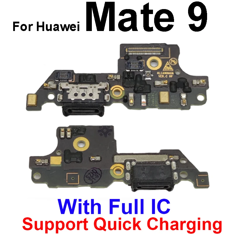 USB Charger Jack Board Flex Cable For Huawei Mate 9 10 Pro Lite USB Charging Port Connector Board Flex Ribbon Replacement Parts