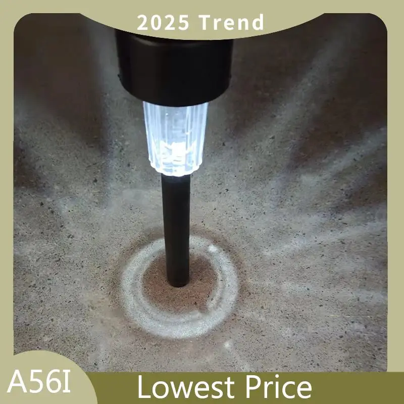 

A56I Top Solar Lawn Lamp, Outdoor Garden Lamp, Outdoor Ground Lamp, Household Solar Lamp (Plastic Type)