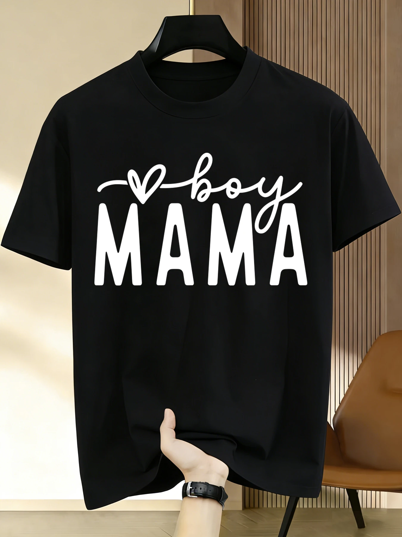 Boy Mama Letter Printed Men'S  - огляд і ціна Street Fashion Of Japan