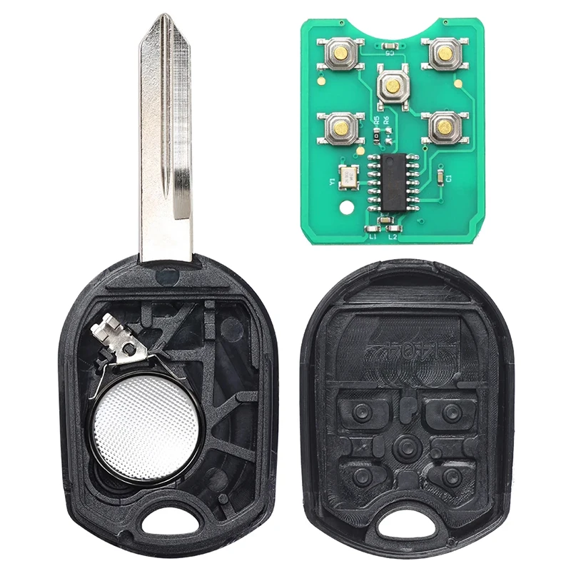 KEYECU 5 Buttons 315MHz 433MHz 4D63 Chip for Ford Flex Edge Explorer Taurus 2011 2012 2013 - 2019 Auto Remote Key Fob CWTWB1U793