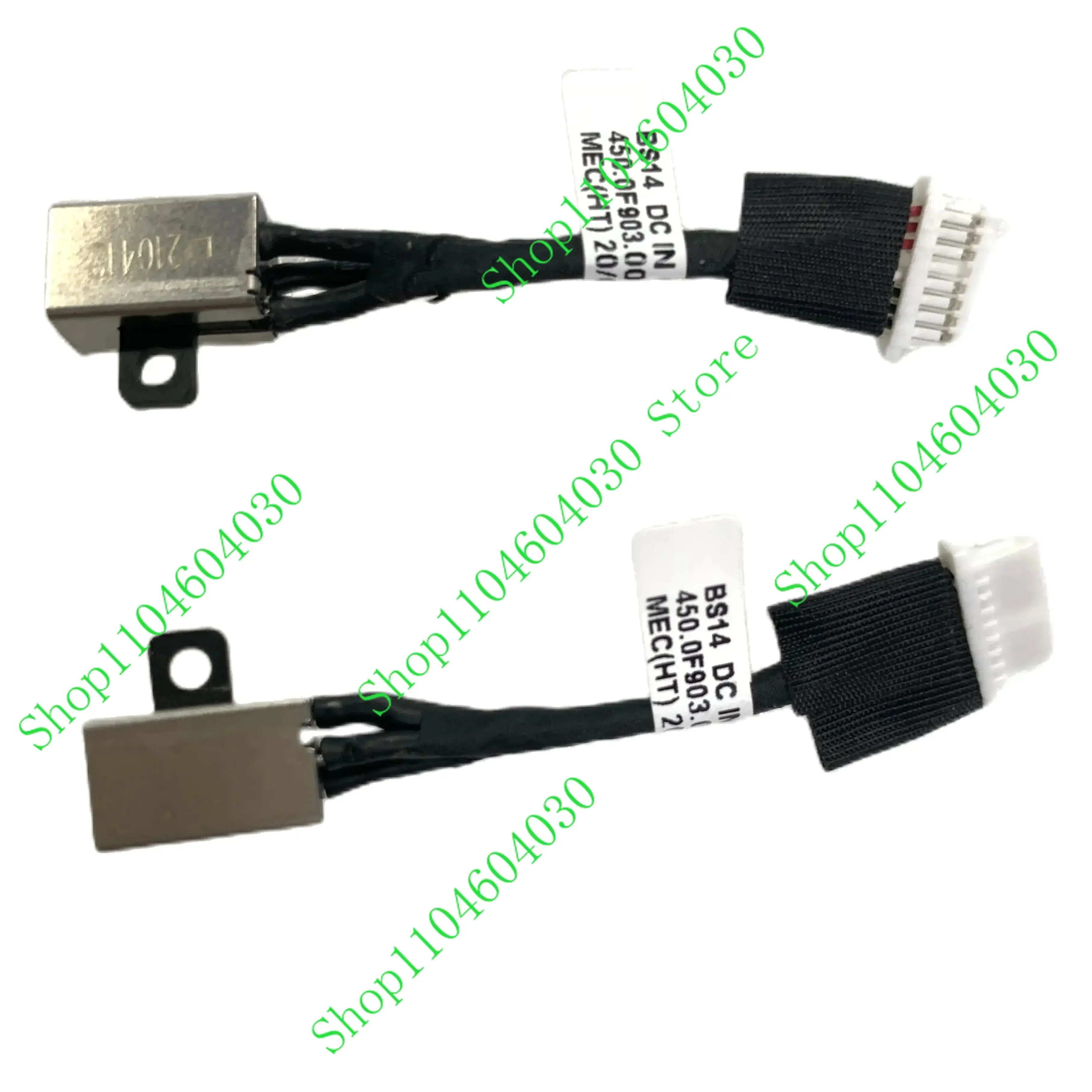 PJT DC POWER JACK FOR Dell Inspiron 14 5482 5485 5591 P93G dc socket power cable dc - in wjxd9 450.0f903.0011