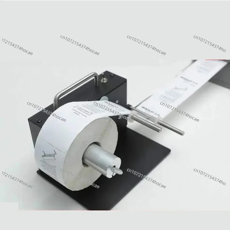 Automatic Label Rewinder, Barcode Label Two-way Rewinder, Self-adhesive Sticker Rewinding Machine AC 100-240V.