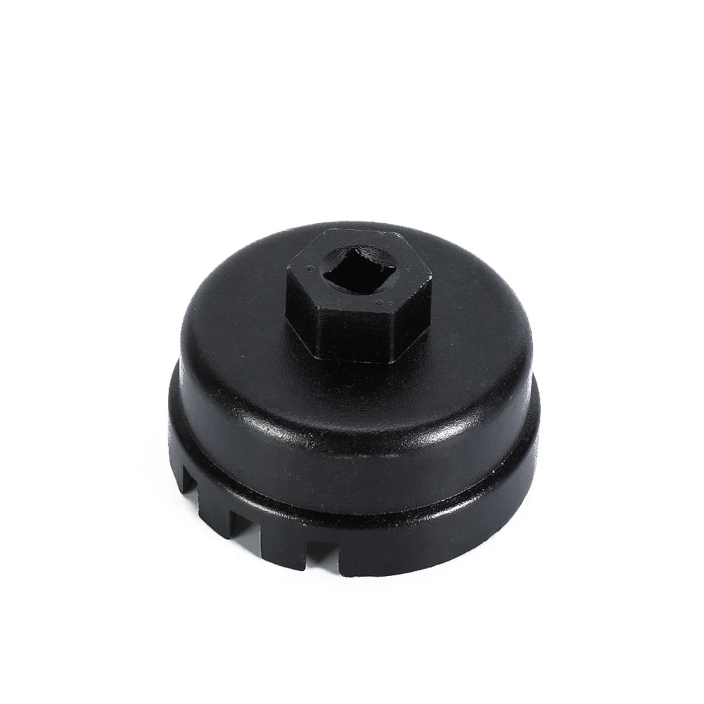 1 Piece Car Accessories Anodized Black Oil Filter Wrench Cap Remover Tool Fits High Quality For Toyota Lexus 14Flutes