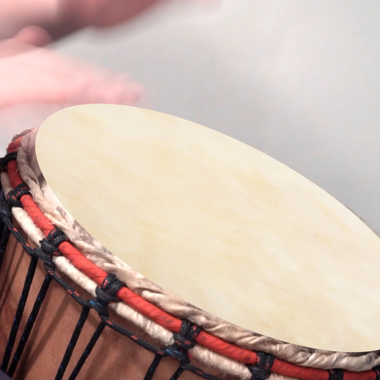 

2Pcs Durable Drum African Drum Replacement Accessories Enhance Sound Quality Percussion Musical Instrument Parts