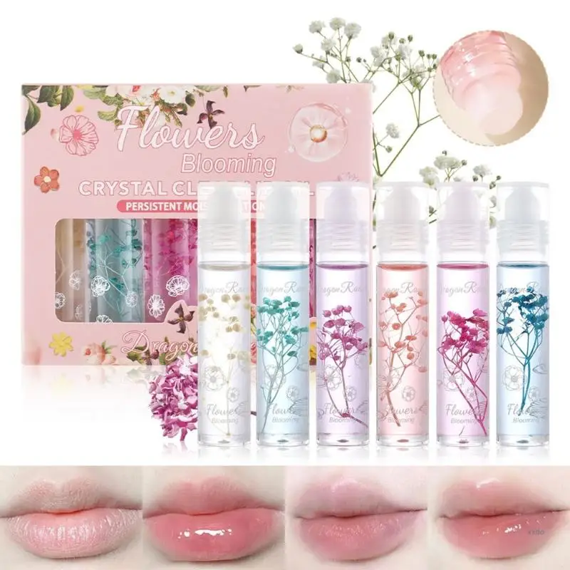 Dragon Ranee Moisturizing Lip Oil for Plump and Hydrated Lips Achieve a Fashionable Look Nourishing Lip Balm for Women Girls