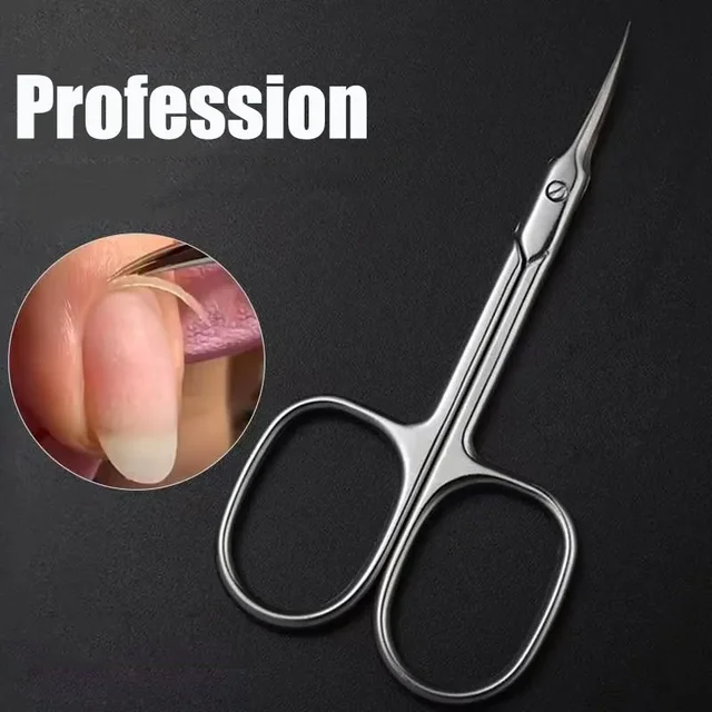 Nożyczki do skórek ze stali nierdzewnej usuwająca martwy naskórek Nail Art obcinacz do skórek zawód obcinacz do skórek paznokci artykuły do ​​Manicure