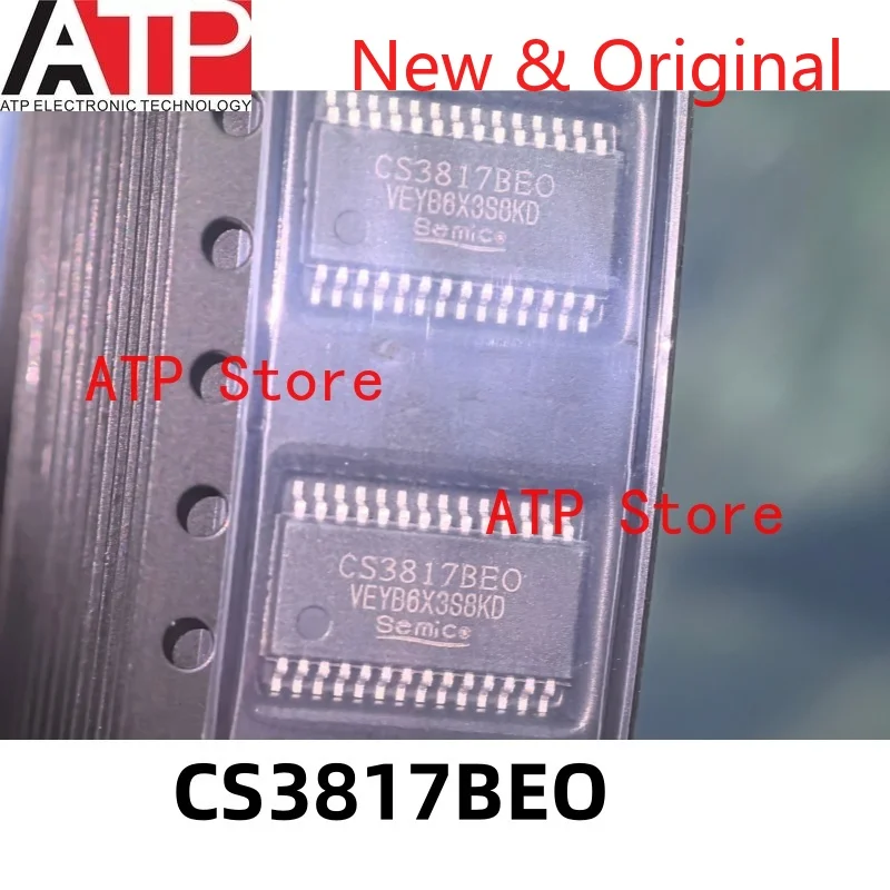 10PCS CS3817BEO CS3817EO HTSSOP-28 Audio power amplifier Original spot inventory