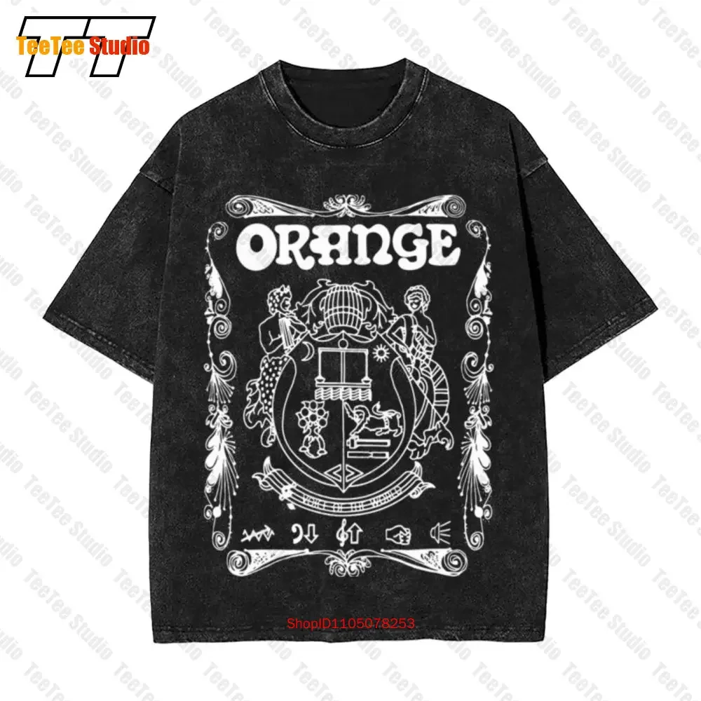Orange Amplifiers Whiskey Crest Choose Your Aesthetic Clothing T-Shirt 7JOI