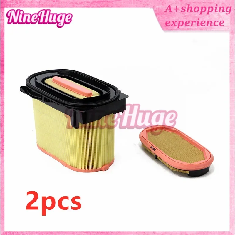 2PCS PA5289 PA5290 346-6687 346-6688 3466687 3466688 Air Filter Element for CAT 315 Heavy Duty Truck Diesel Clearer