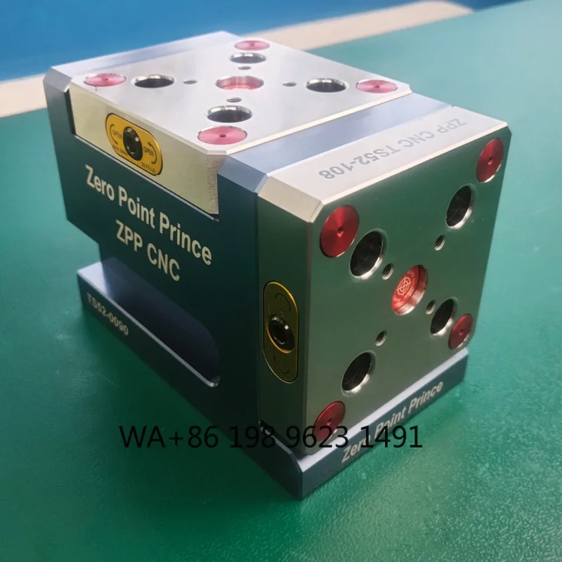 

High Rigidity Zero Point Quick Change Holder Self-Centering Vise Adapter Plate CNC Machining Center Workholding Fixture