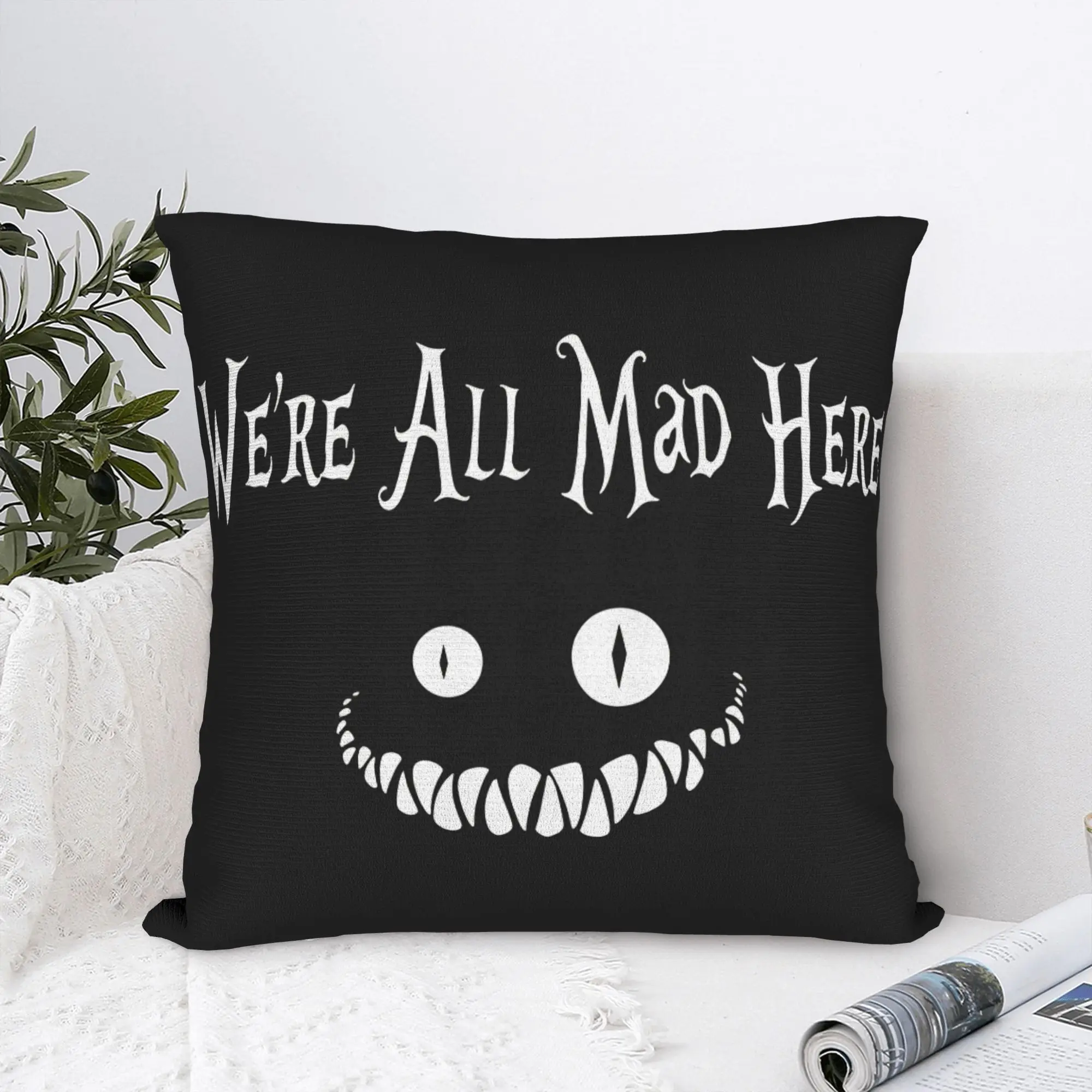 Dark Alice Madness Returns Game Pillow Case  Custom Pillow Cover For Sofa Home Decoration Morden Pillowcases