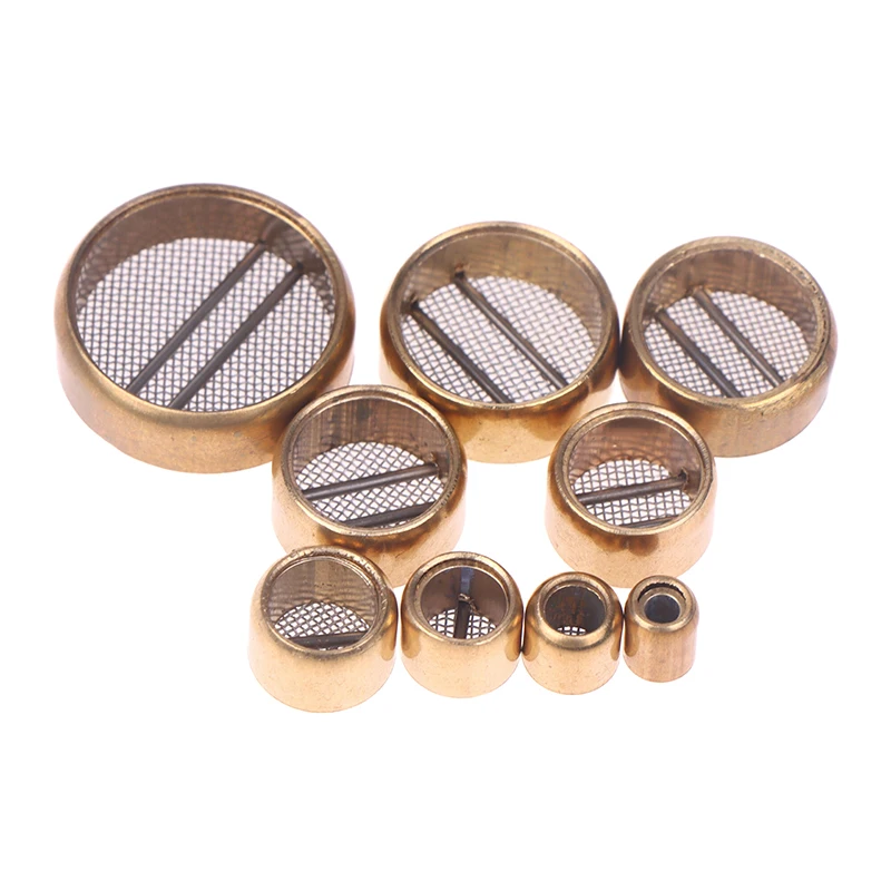 2Pcs 6-25x8mm Mesh Auspuff Stecker Für Schäumen Form Casting Mold Abgas Luft Innen form Zubehör