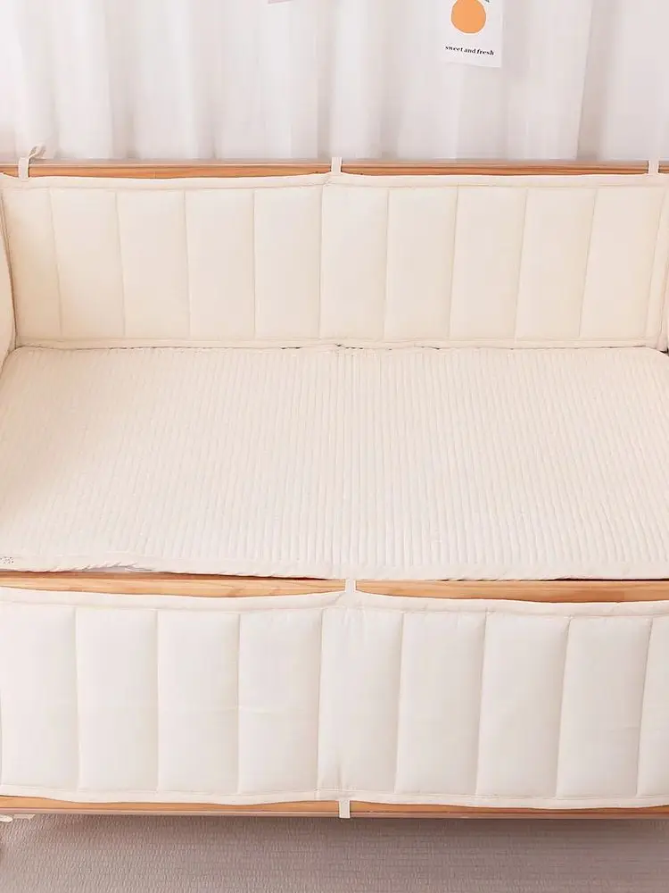 [Offizieller Store] Elybit Babybett, reine Baumwolle, Linu Beam Bumper Guard, Kissen für Neugeborene, Bettschutz