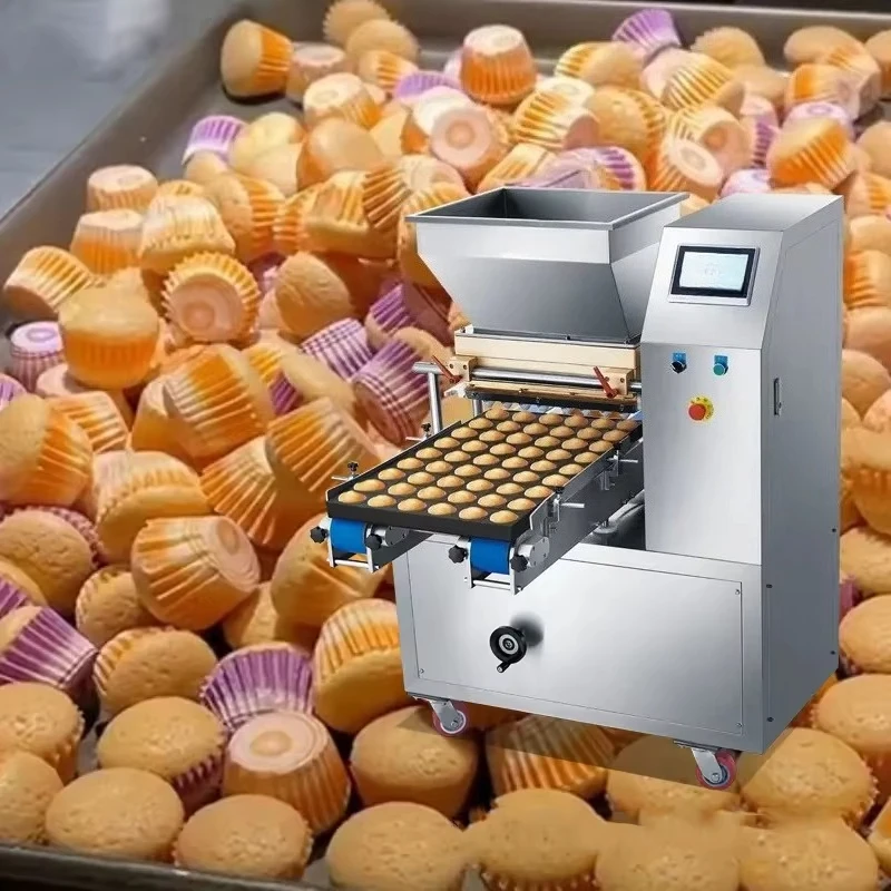 Fully Automatic Cake Making Machine Cake Bread Making Equipment Saves Time and Labor Cost Performance