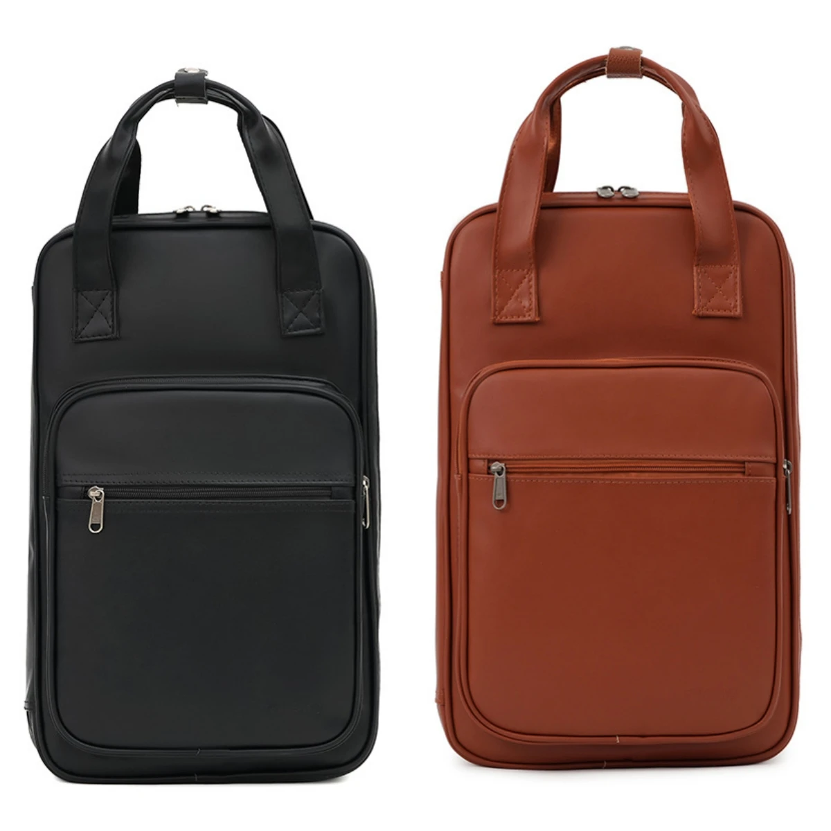 

1 Pc Drumstick Bag 45x26x4.5cm PU Leather Drum Hammer Storage Bag Can Hold Music-Score Books Percussion Accessories