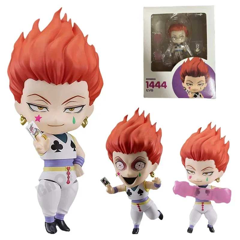 #1444 Hunter x Hunter Hisoka Anime Figure Gon Freecss & Killua Zoldyck Action Figure Chrollo Lucilfer Figurine Model Doll Toys