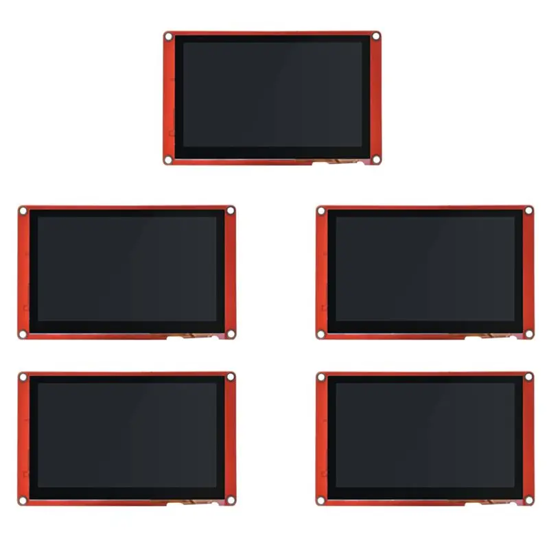 

Эффективный 5X NX4827P043-011R 4,3-дюймовый ЖК-TFT HMI-дисплей, интеллектуальный модуль с RGB-подсветкой (65K цветов) и емкостной сенсорной панелью
