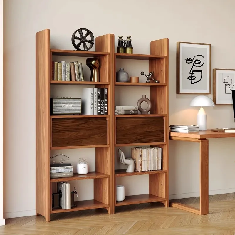 

Living room wood shelf multi-layer frame wooden board custom baffle shelf sofa back locker bedroom rack ash wood