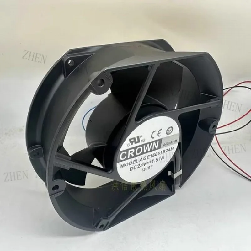 

Y ДЛЯ КОРОНА AGE15051B24M DC24V 1,91A 17CM 2-проводной инверторный охлаждающий вентилятор