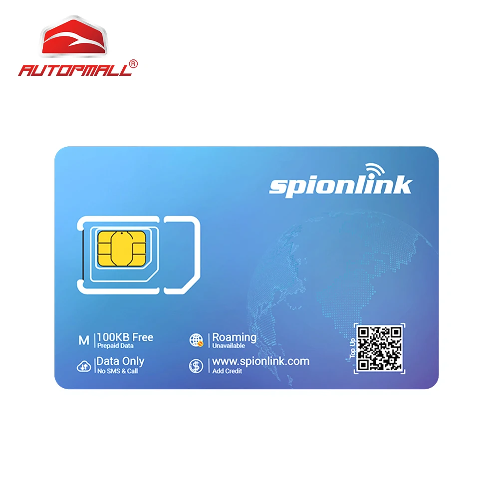 Only Spionlink EU SIM Card EU Countries Valid Support SMS 500MB Data All Trackers Suited MiCODUS Trackers Suited