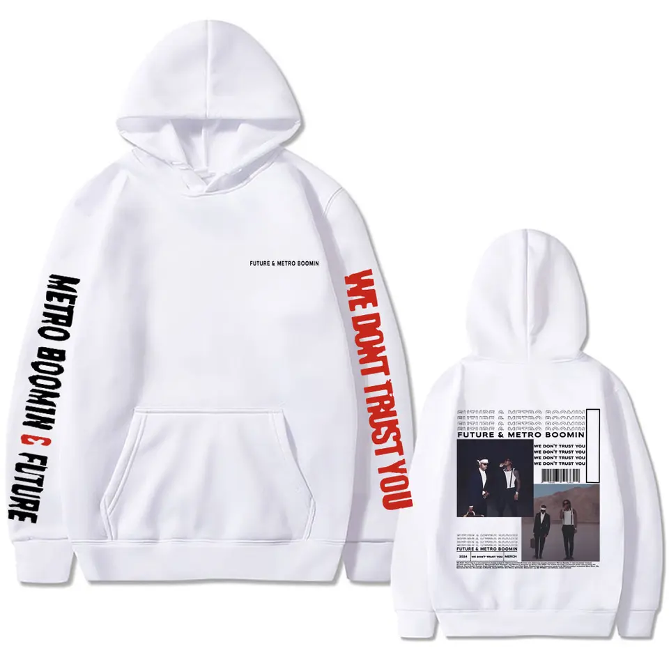 Rapper Future Metro Boomin Print Hoodie We Don