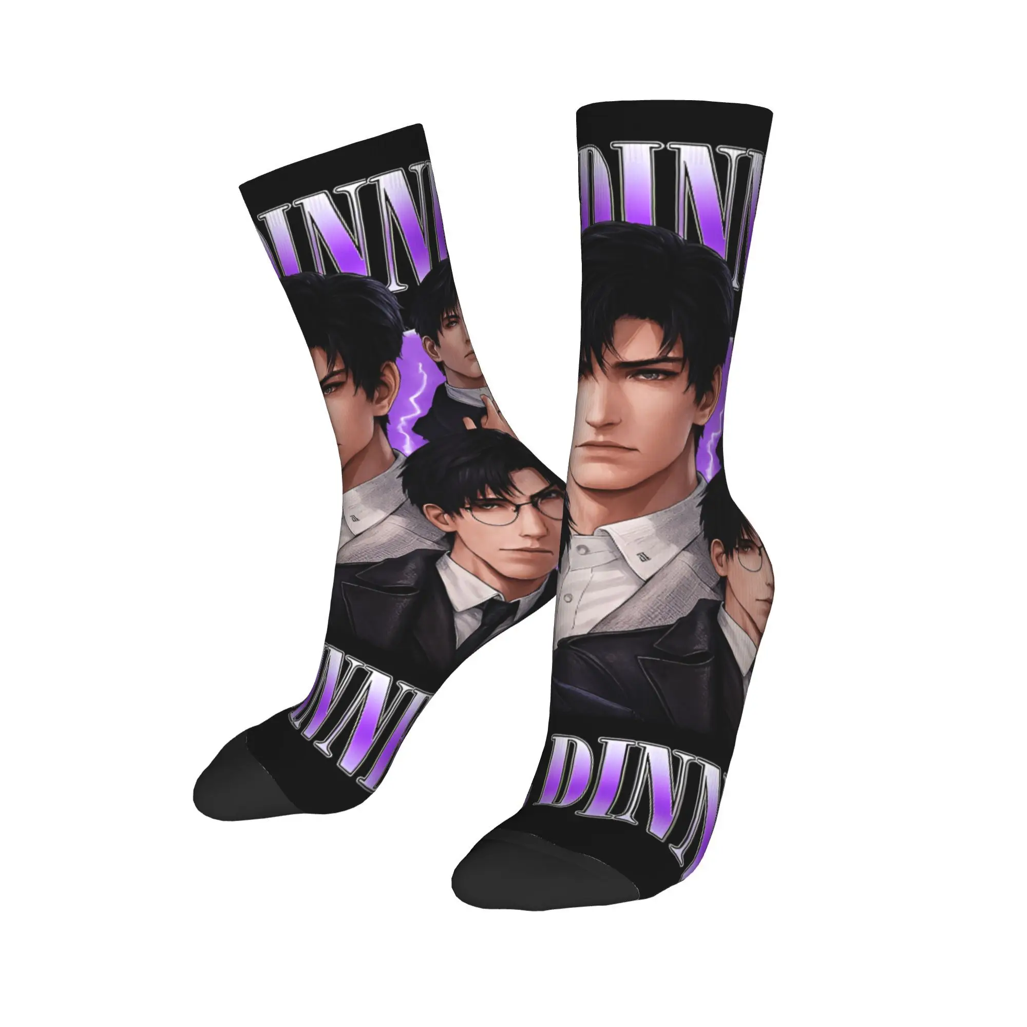 Love And Deepspace  Socks Winter  Stockings Korean Men Soft Breathable Socks Design Running Sports Anti-Slip Socks