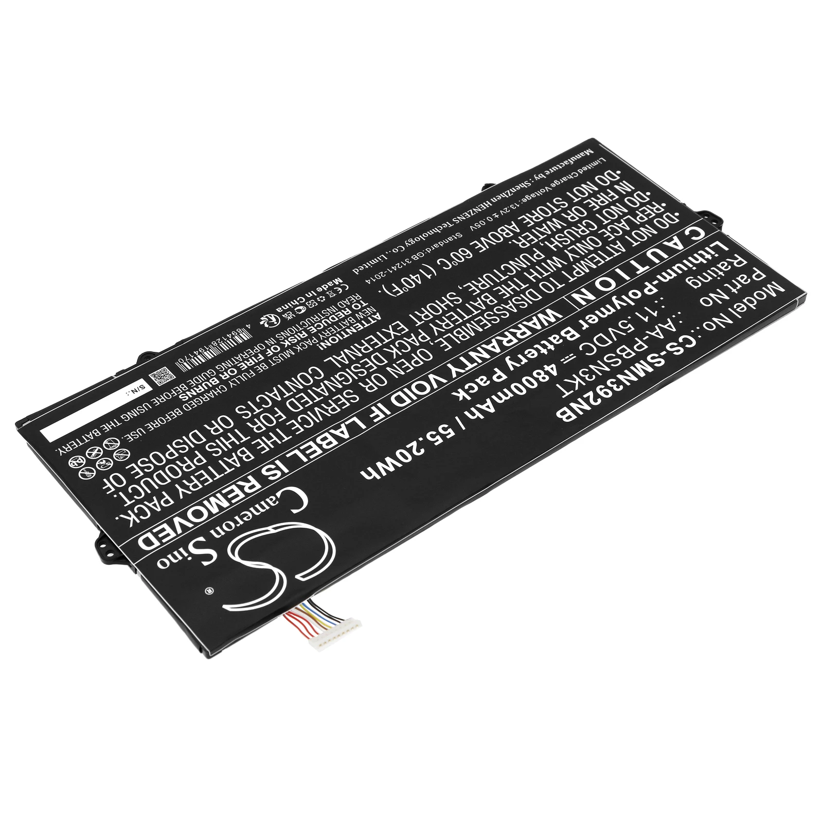 Replacement 11.5V 4800mAh Laptop Battery for Samsung NoteBook 7 NP750XBE-K02US, NoteBook 9 Pro NP930MBE-K02US NP730XBE NP930MBE