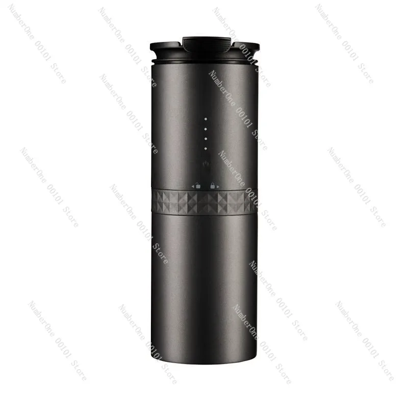 Minimalist Portable Coffee Grinder Small Capsule Style Wireless Charging Coffee Bean Miller for Home Kitchen Travel Office