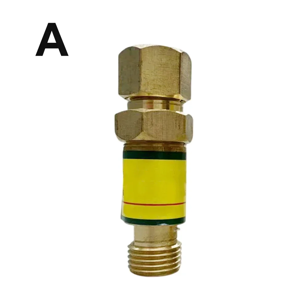 1szt Spawanie gazowe Tlen/Acetylen/Metan Ogranicznik błysku Automatyczne resetowanie 80*20*20 Mm Zawory zwrotne Akcesoria spawalnicze Narzędzia