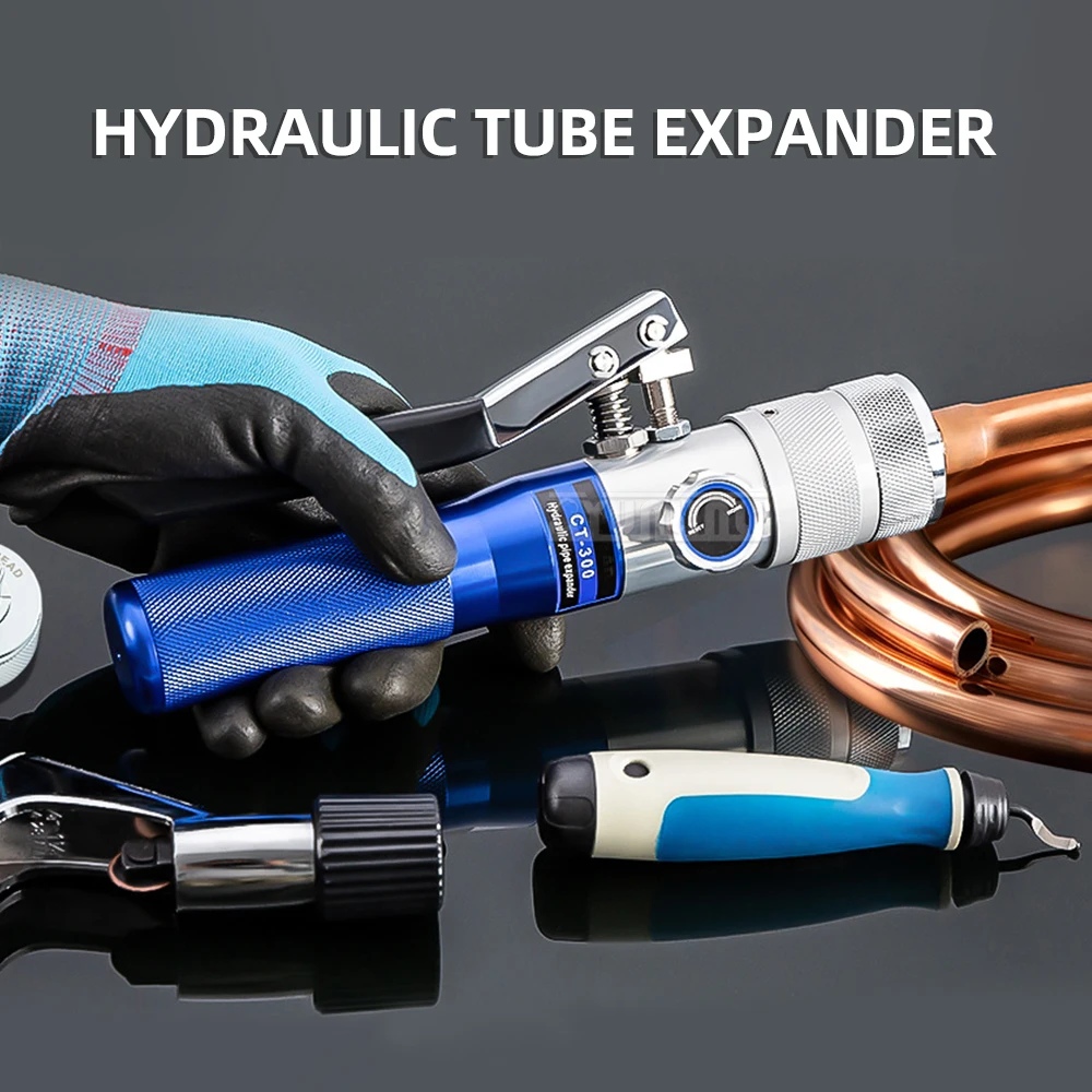 2027 4T Hydraulic Expander CT-300A Universal expander Refrigerator air conditioning cooling copper/aluminum pipes with 7 molds