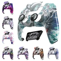 eXtremeRate LUNA panel táctil de carcasa frontal de repuesto rediseñado para controlador ps5 BDM-010/020/030/040/050